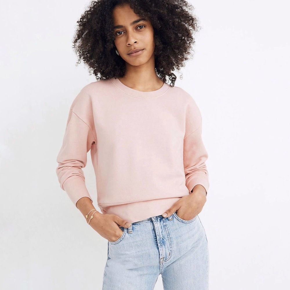 Madewell Pink Sweatshirt